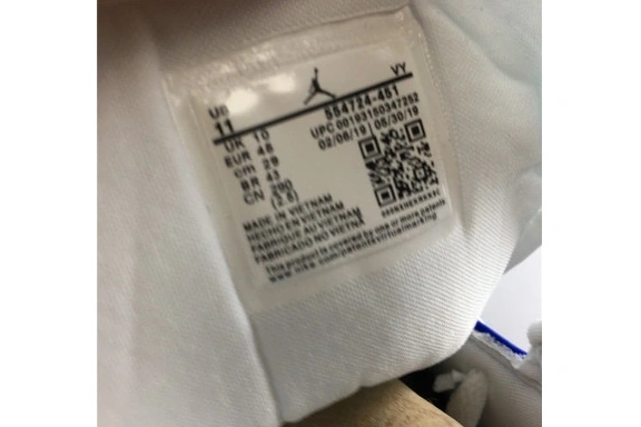 Rep EP 554724-451 ROYAL AIR HYPER JORDAN HYPER MID 1 VIOLET-WHITE 554724-451 0407